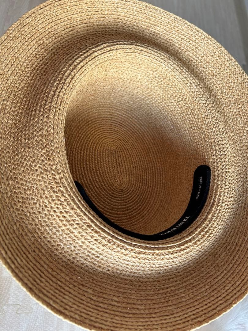 へレンカミンスキー　麦わら帽子　ニューポート