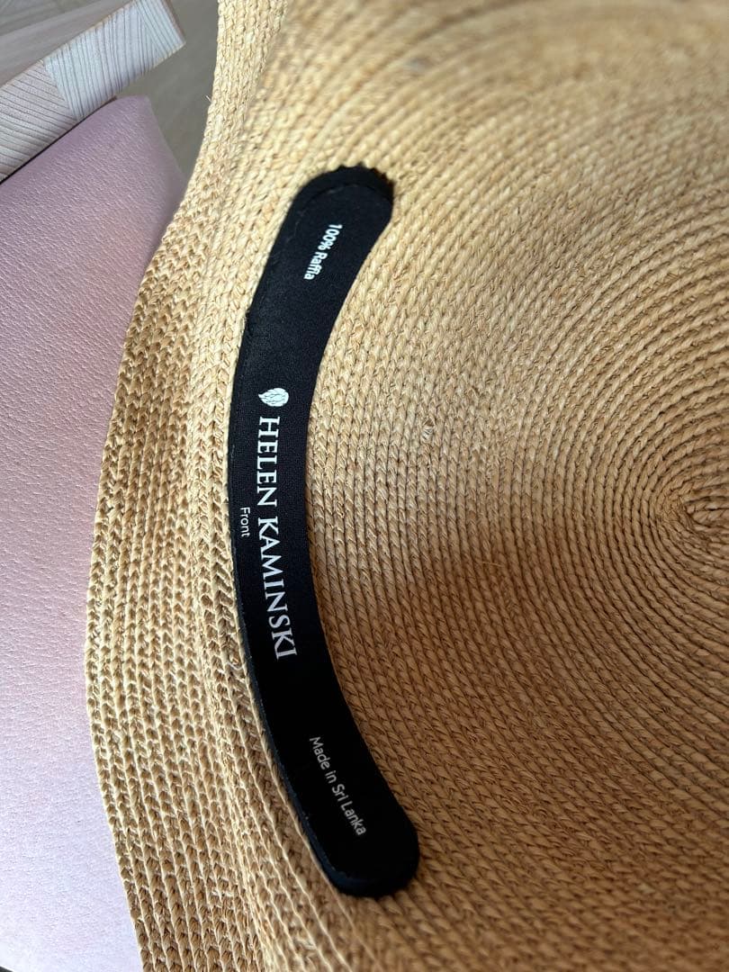 へレンカミンスキー　麦わら帽子　ニューポート