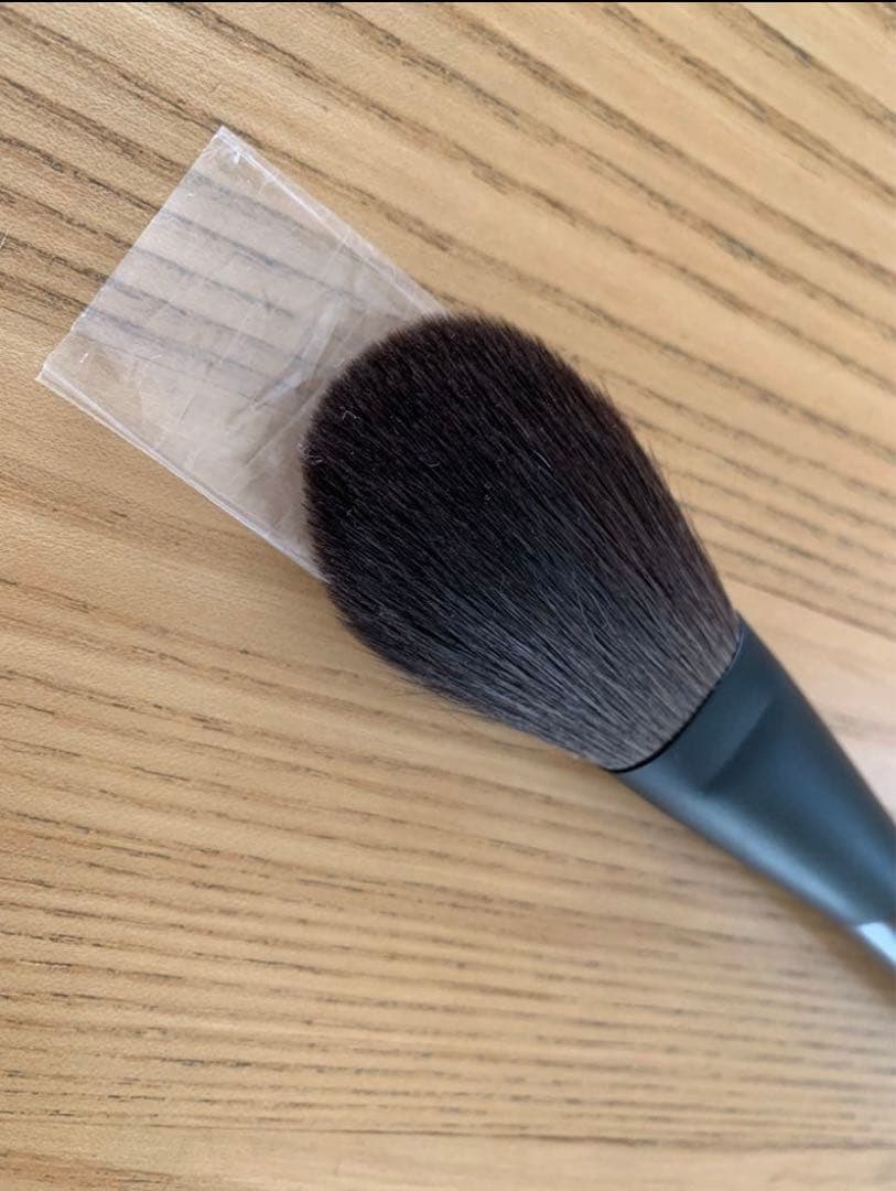 白鳳堂 HAKUHODO 黒檀　フェイスブラシ　パウダー　ブラシ　灰リス　最上級