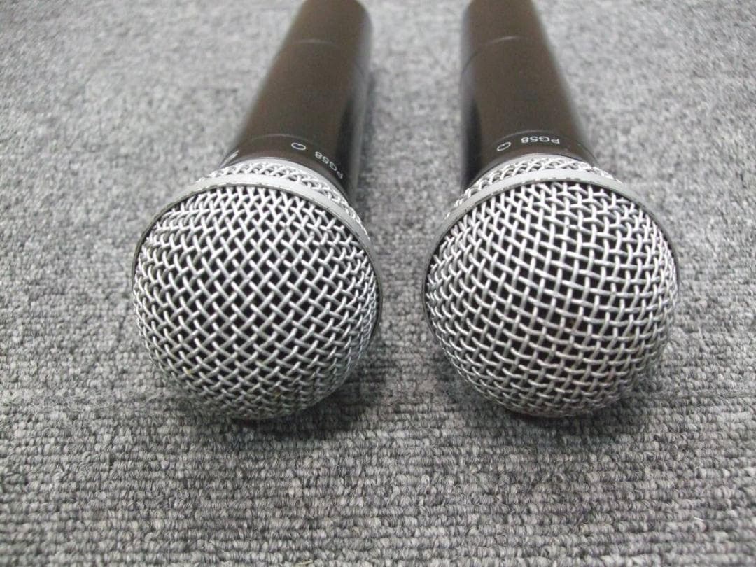 SHURE シュアー PG58 set ワイヤレス マイク PG88 レシーバー
