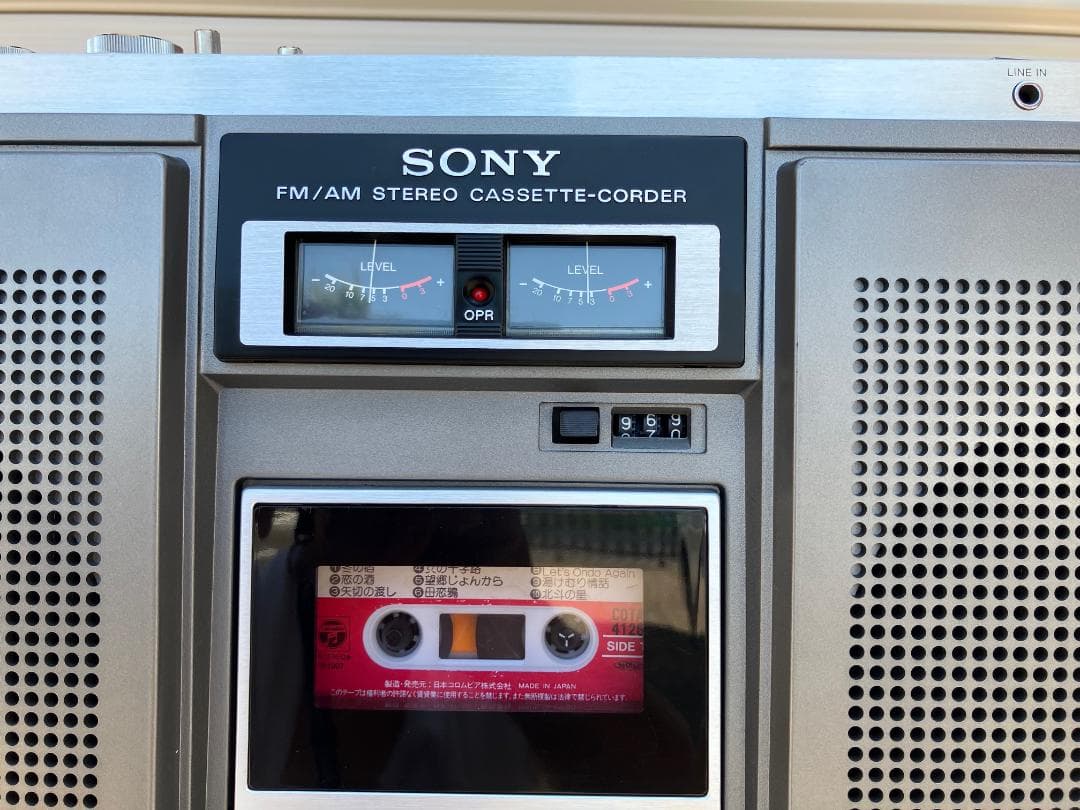 整備済動作品ソニー FM/AMステレオラジカセ CF-6500Ⅱ ZILBA'P