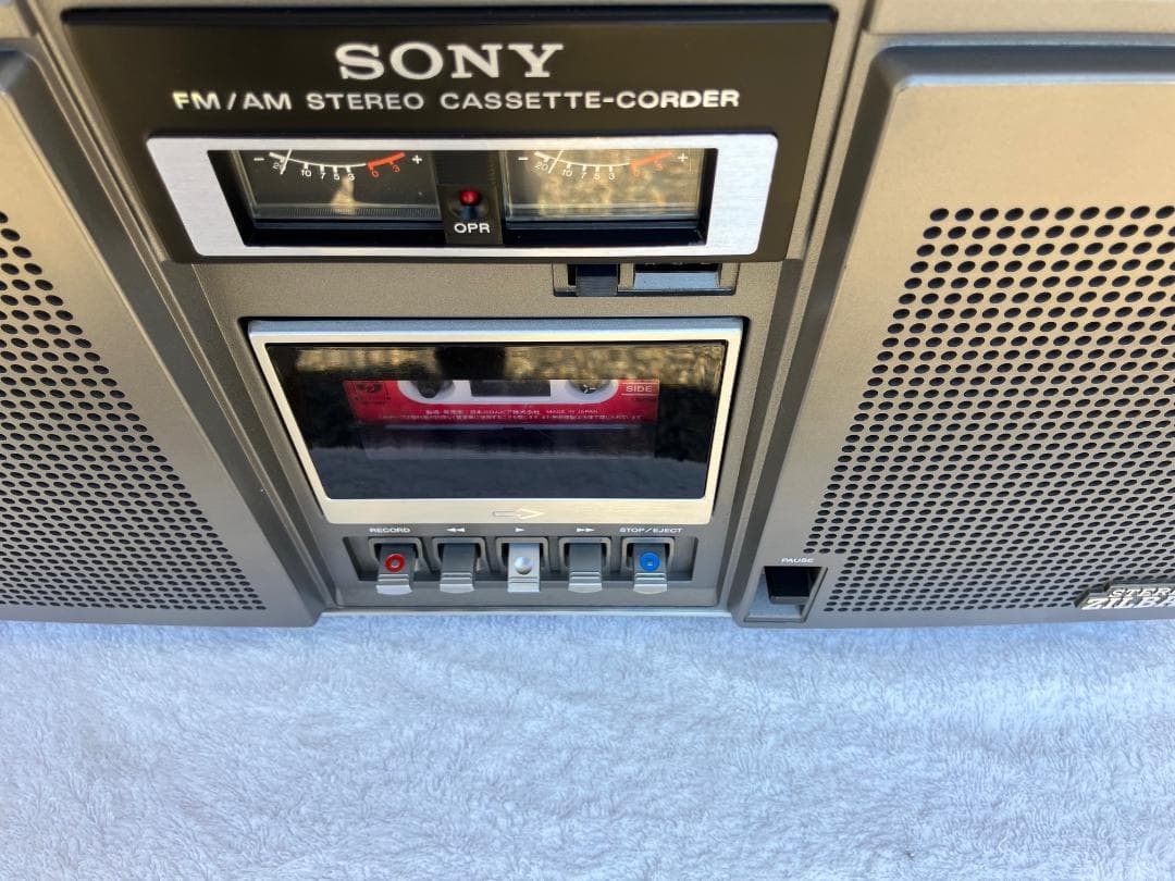 整備済動作品ソニー FM/AMステレオラジカセ CF-6500Ⅱ ZILBA'P