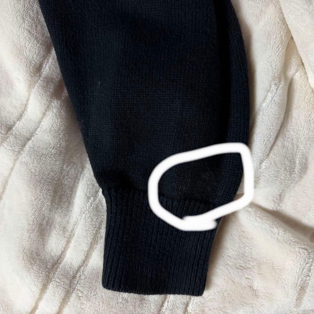 Stussy ブラック ニット Mサイズ セーター