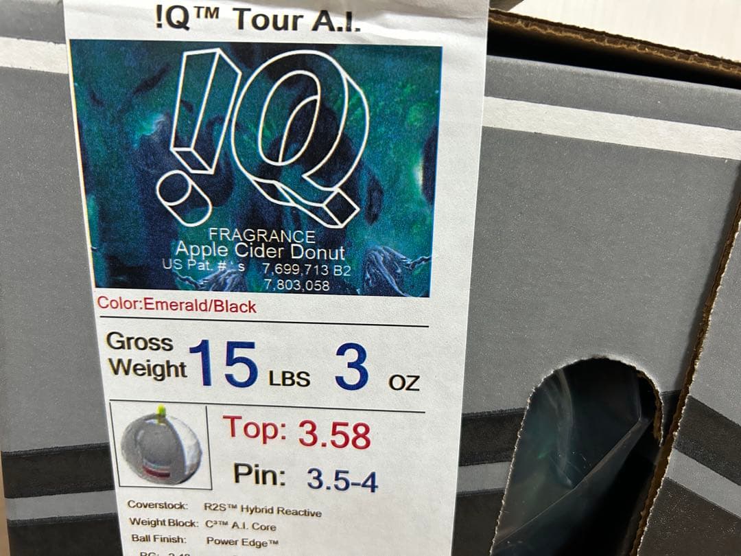 送料込み【新品】IQツアーA.I.　ストーム　15ポンド3オンス　26