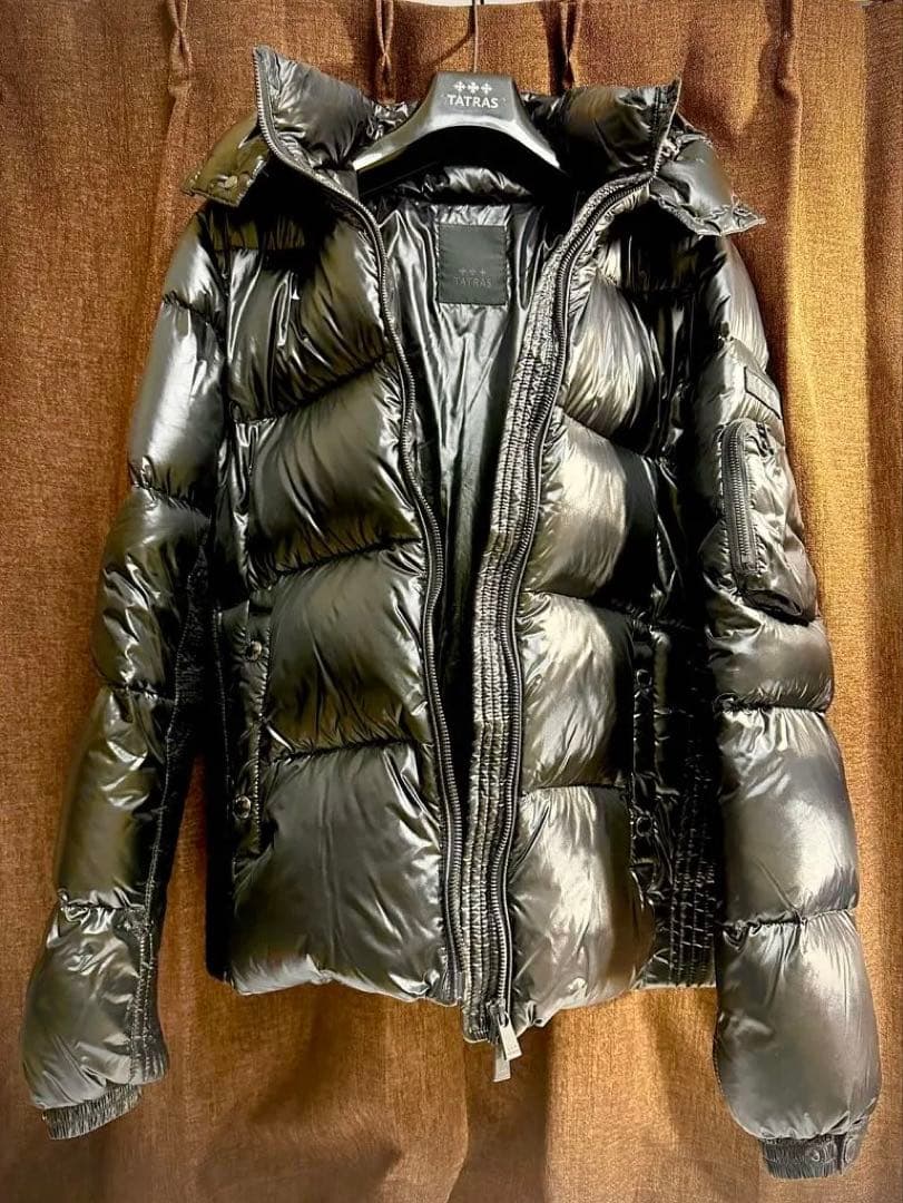 かいしん　TATRAS ブラック ダウンジャケット　Mサイズ