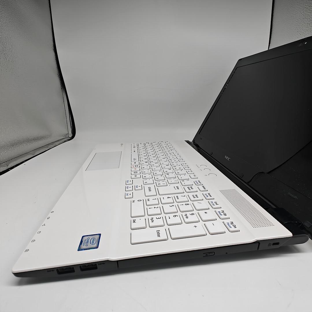 【NEC】NS700 高性能i7 SSD256GB 8GB ホワイトノートPC