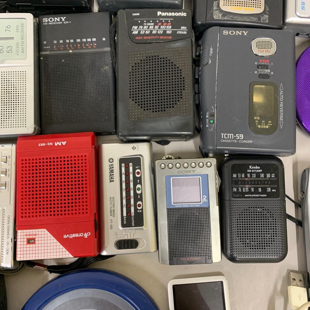 SONY.Panasonic.ポータブルプレーヤー.カセットプレーヤー.ラジオ