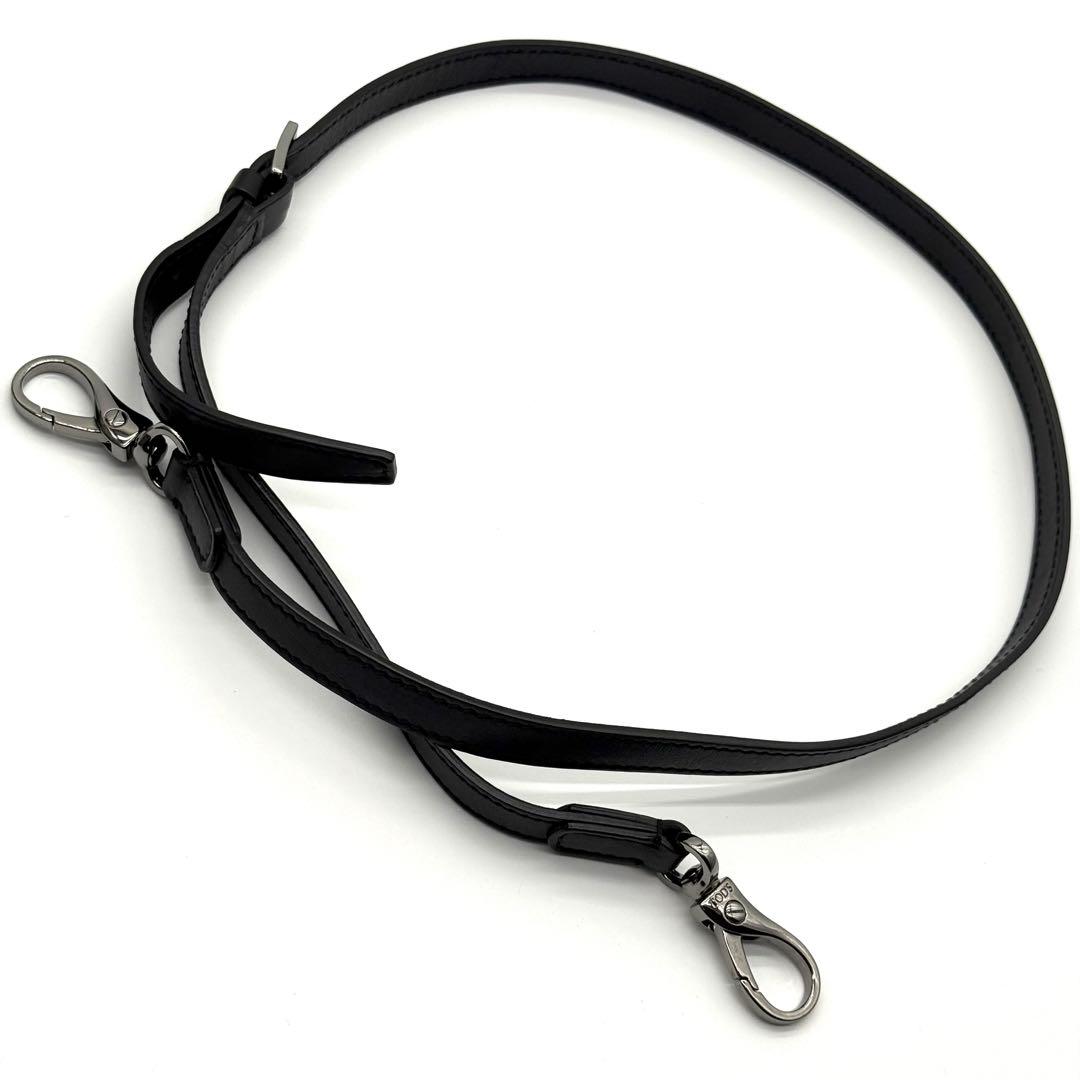 TOD'S トッズ Dスタイリング 刺繡 レザー 本革 2way ハンド バッグ