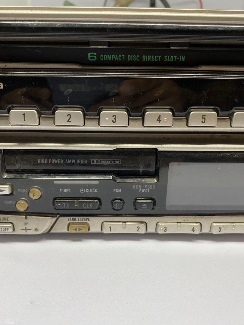 カロッツェリアKEH-P303 CDX-PG3096ZY ジャンク品