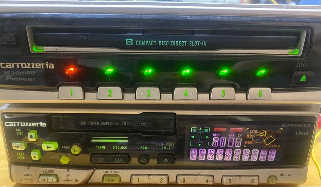 カロッツェリアKEH-P303 CDX-PG3096ZY ジャンク品