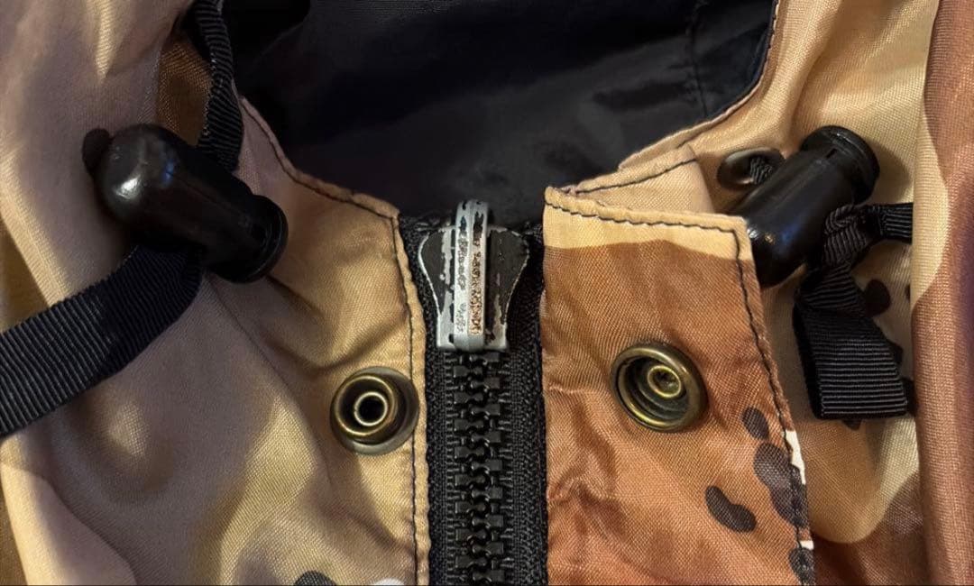 【最終価格】00s Stussy リバーシブル デザートカモ×ブラック