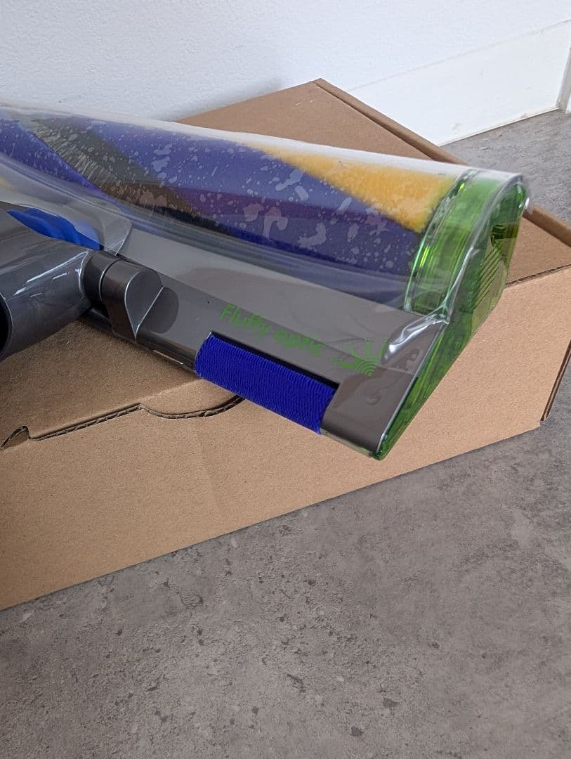 純正Dyson Fluffy OpticクリーナーヘッドV12・デジタルスリム用