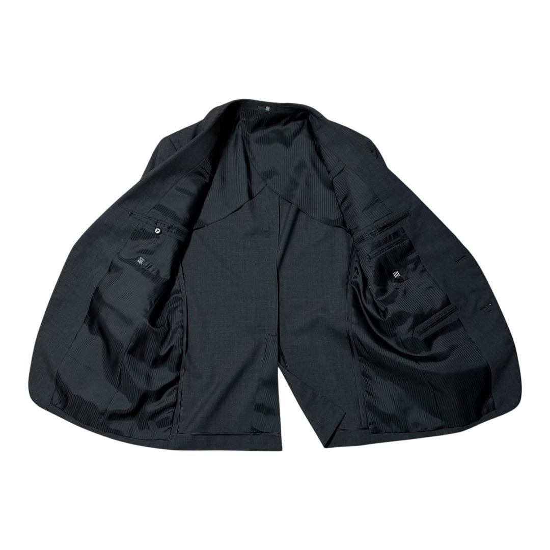 【おまけ付】スーツセレクト スリーピース 背抜き ビジネス 冠婚葬祭 AB6