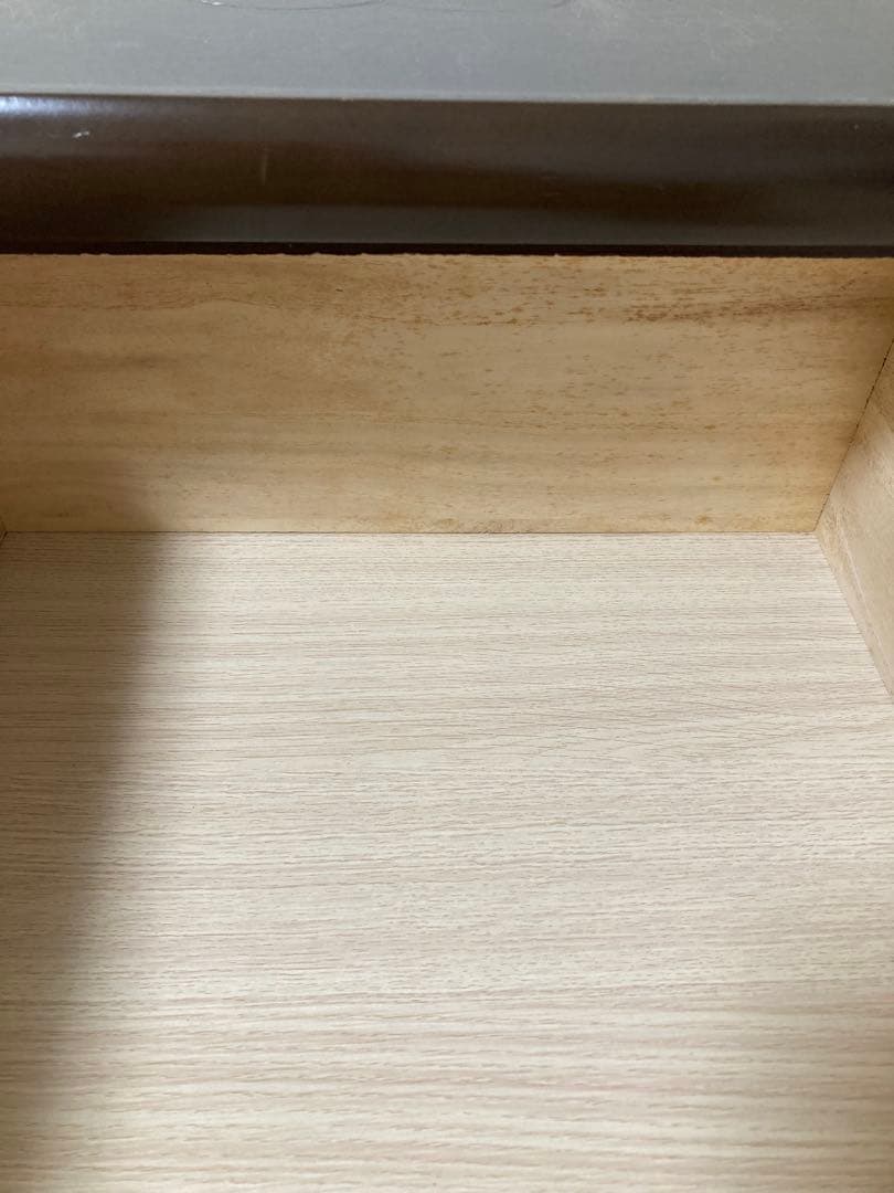 NITORI ニトリ 6段　ハイチェスト ペルレ80 ダークブラウン