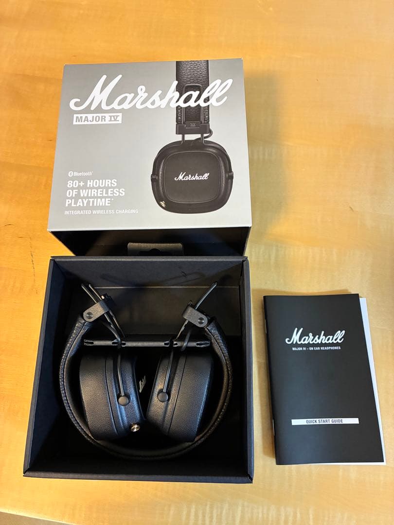 Marshall Major IV ワイヤレスヘッドホン