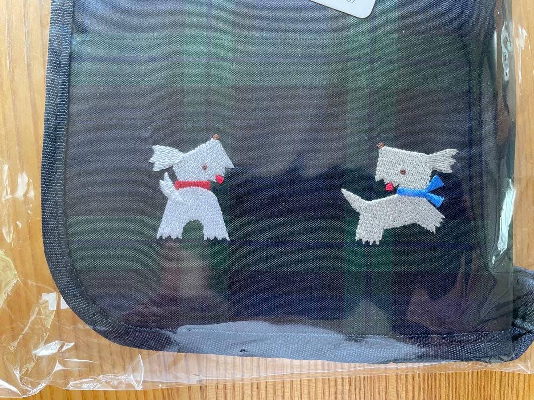 【新品未開封】ファミリア 母子手帳ケース ブラックウォッチ