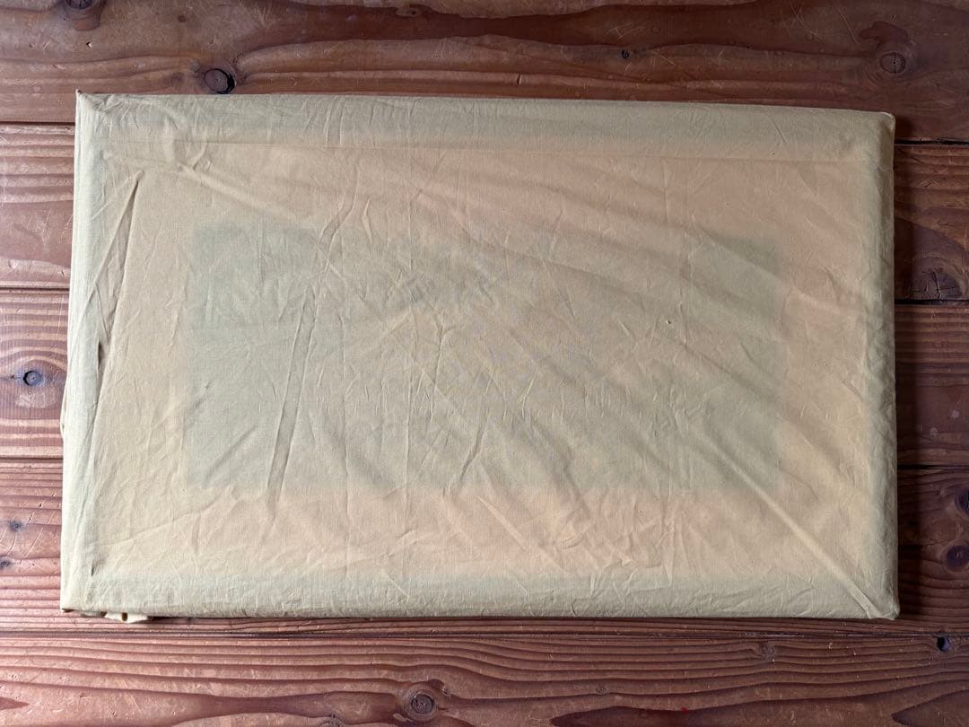 佐野せいじ 「束の間の静寂」 木版画