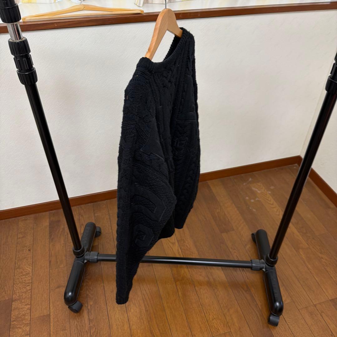 値下中Supreme Applique Cable Knit Sweater