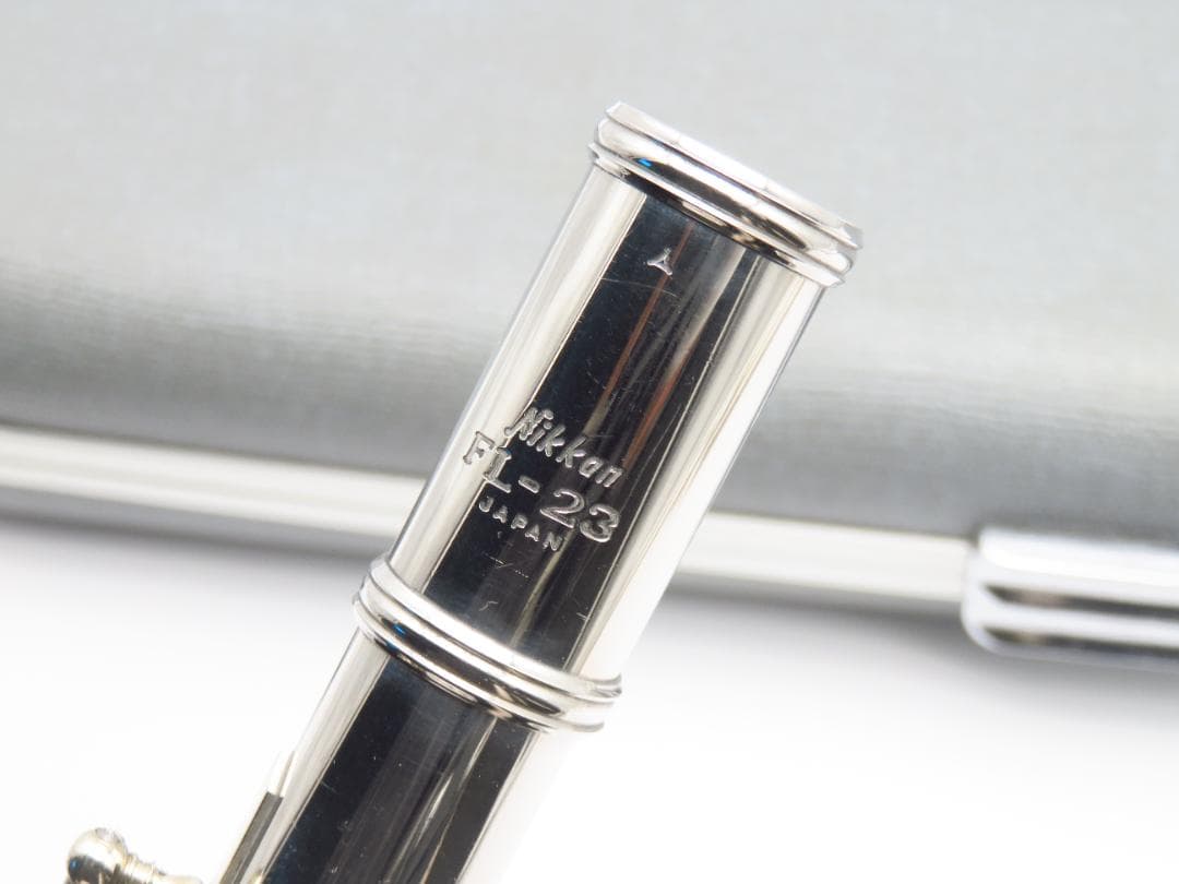 メンテナンス済　フルート　Nikkan ニッカン FL-23　Eメカ付き