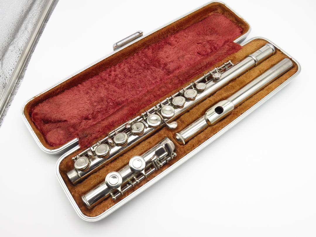 メンテナンス済　フルート　Nikkan ニッカン FL-23　Eメカ付き