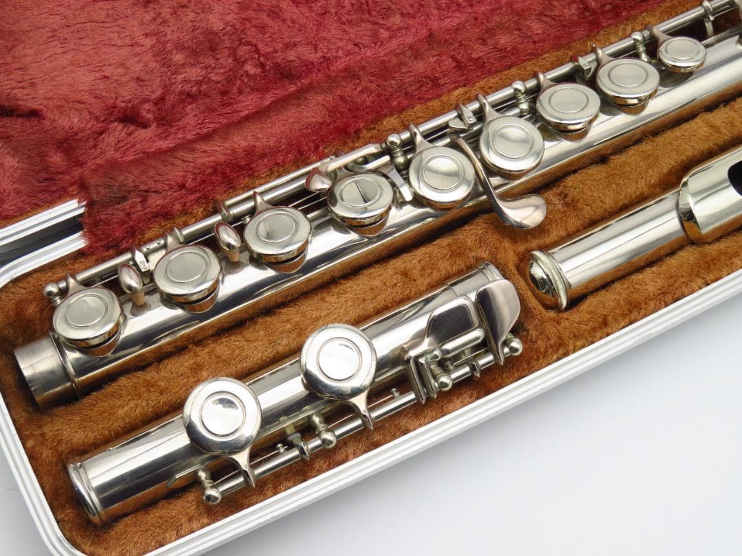 メンテナンス済　フルート　Nikkan ニッカン FL-23　Eメカ付き