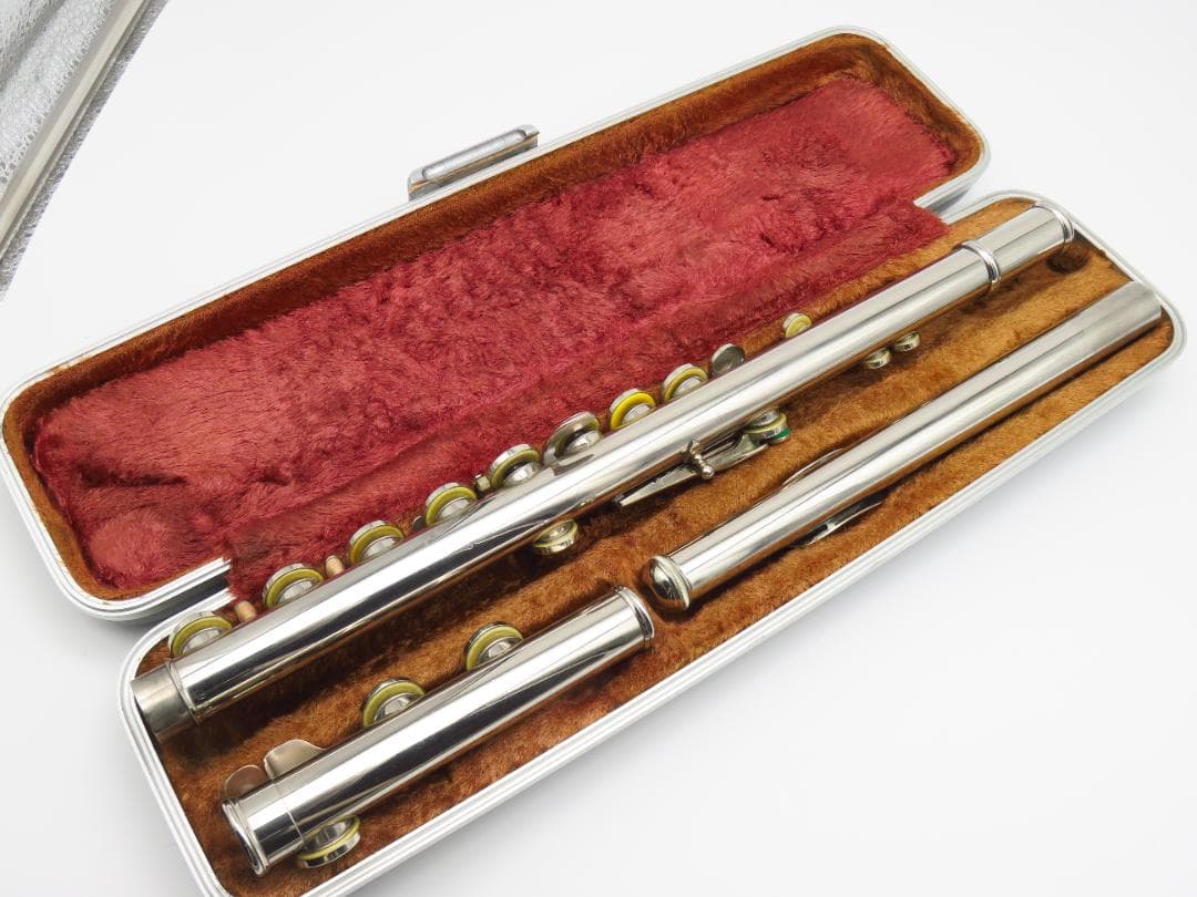 メンテナンス済　フルート　Nikkan ニッカン FL-23　Eメカ付き