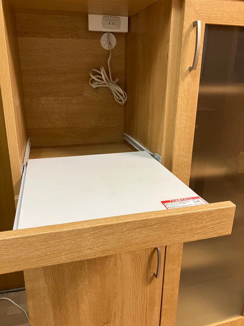 【7/20まで】ニトリ レンジボード 80幅　コパン（旧モデル）　ナチュラル