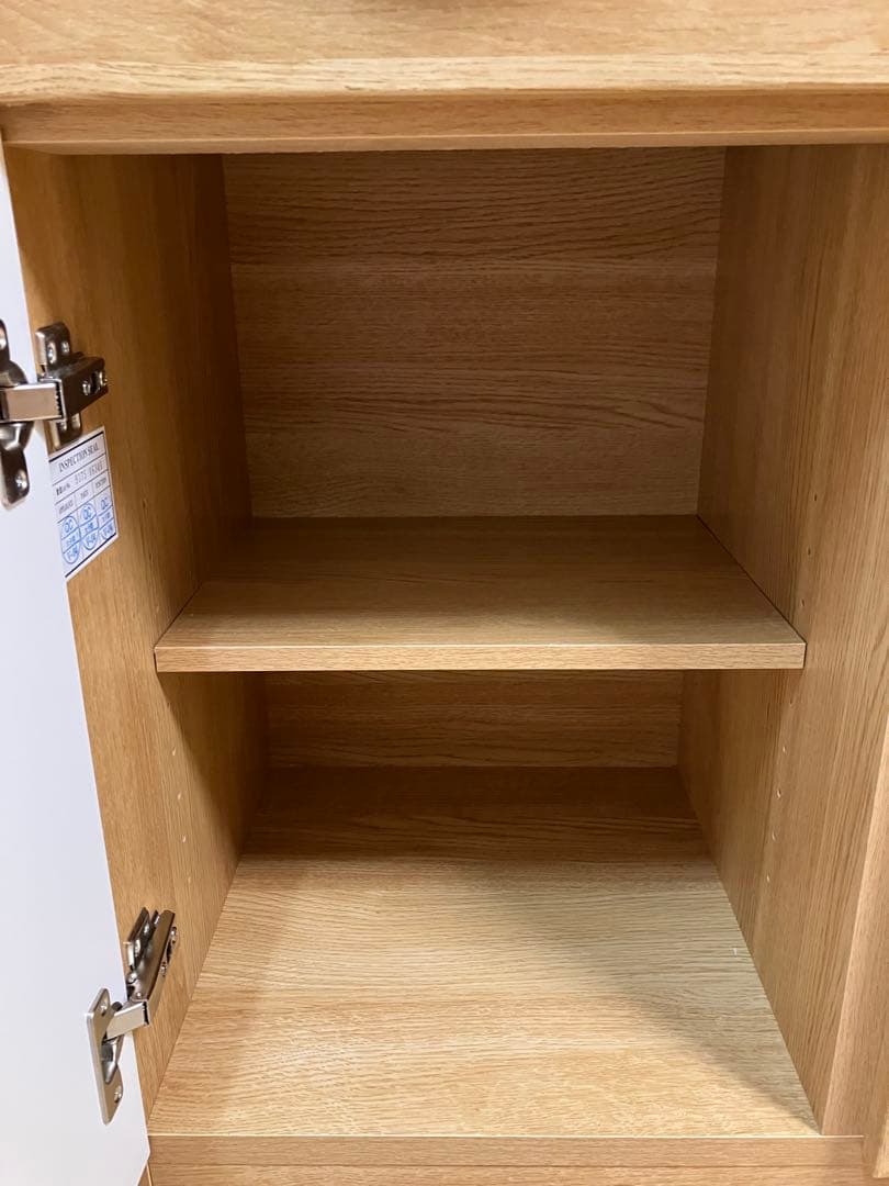 【7/20まで】ニトリ レンジボード 80幅　コパン（旧モデル）　ナチュラル