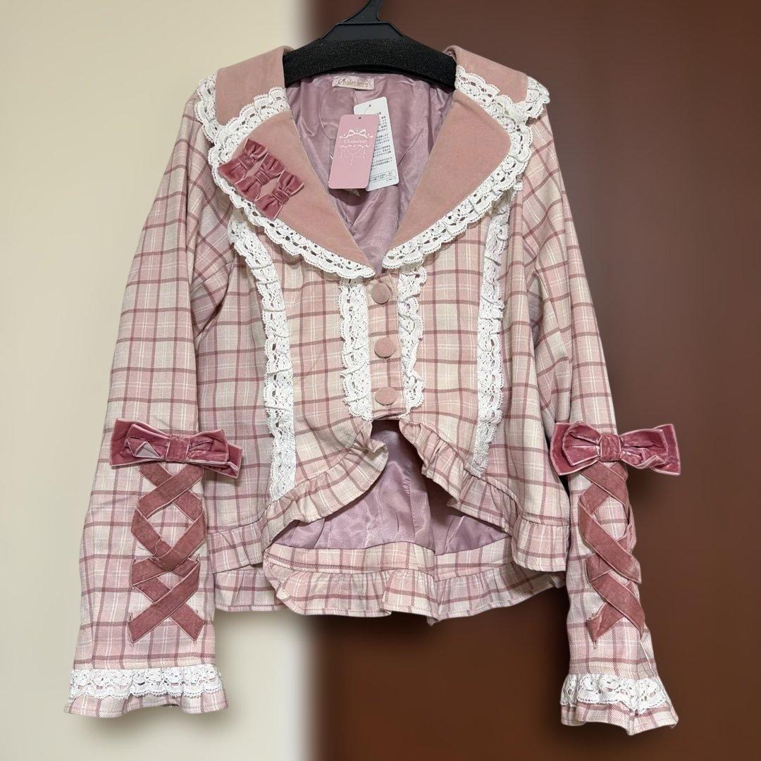 タータンチェックジャケット Chalmiere シャルミエール