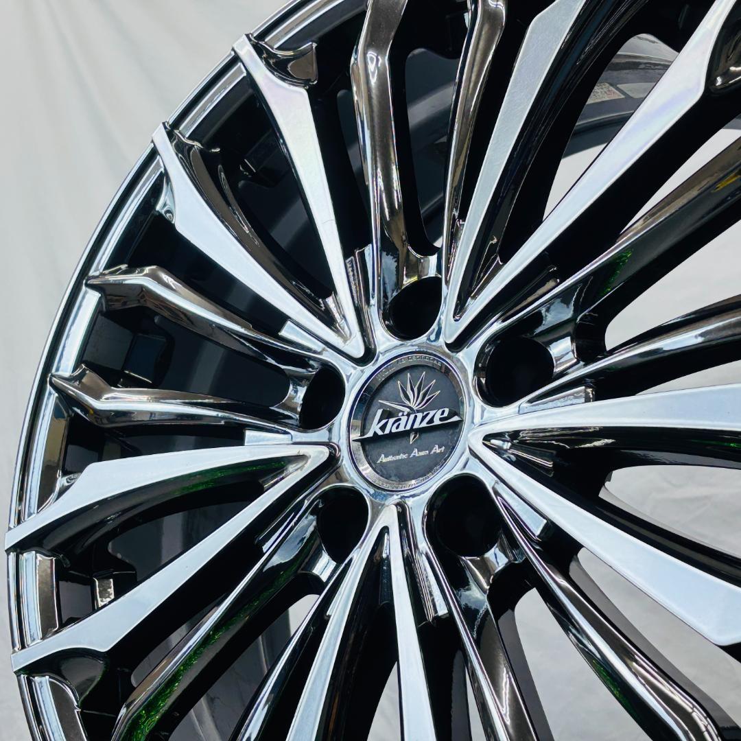 新品タイヤ付 weds クレンツェ フェルゼン 215/45R18 ノアクラウン