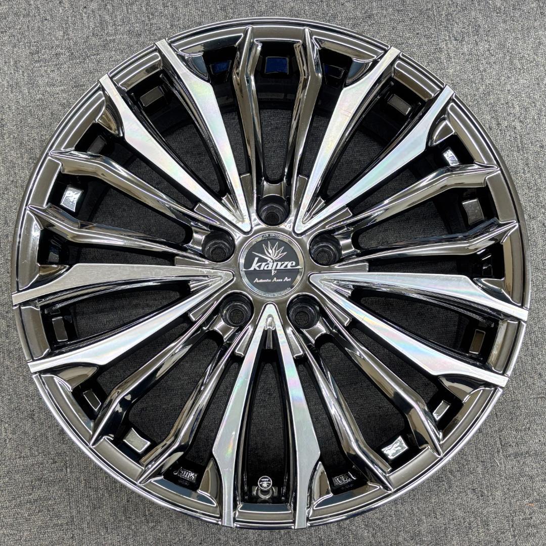 新品タイヤ付 weds クレンツェ フェルゼン 215/45R18 ノアクラウン