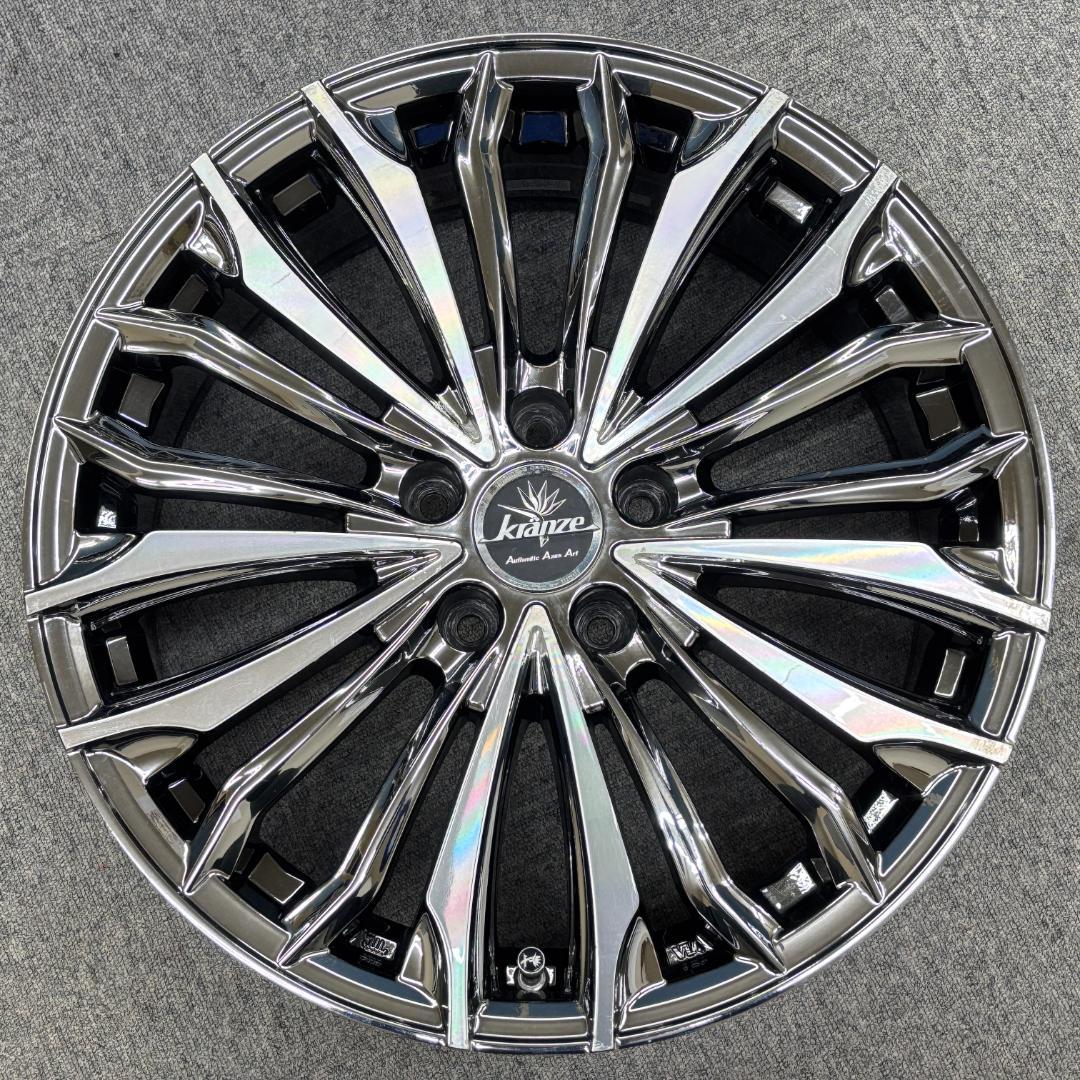 新品タイヤ付 weds クレンツェ フェルゼン 215/45R18 ノアクラウン