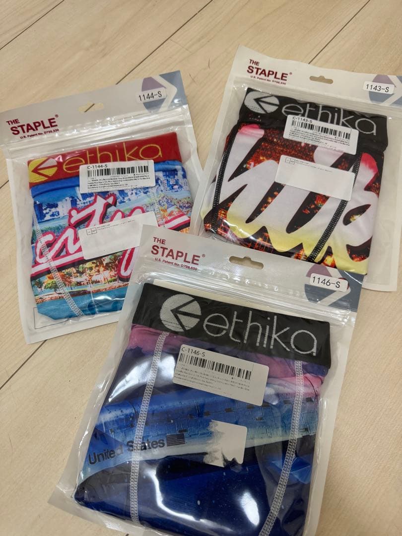 ethika PSD ボクサーパンツ 3枚セット