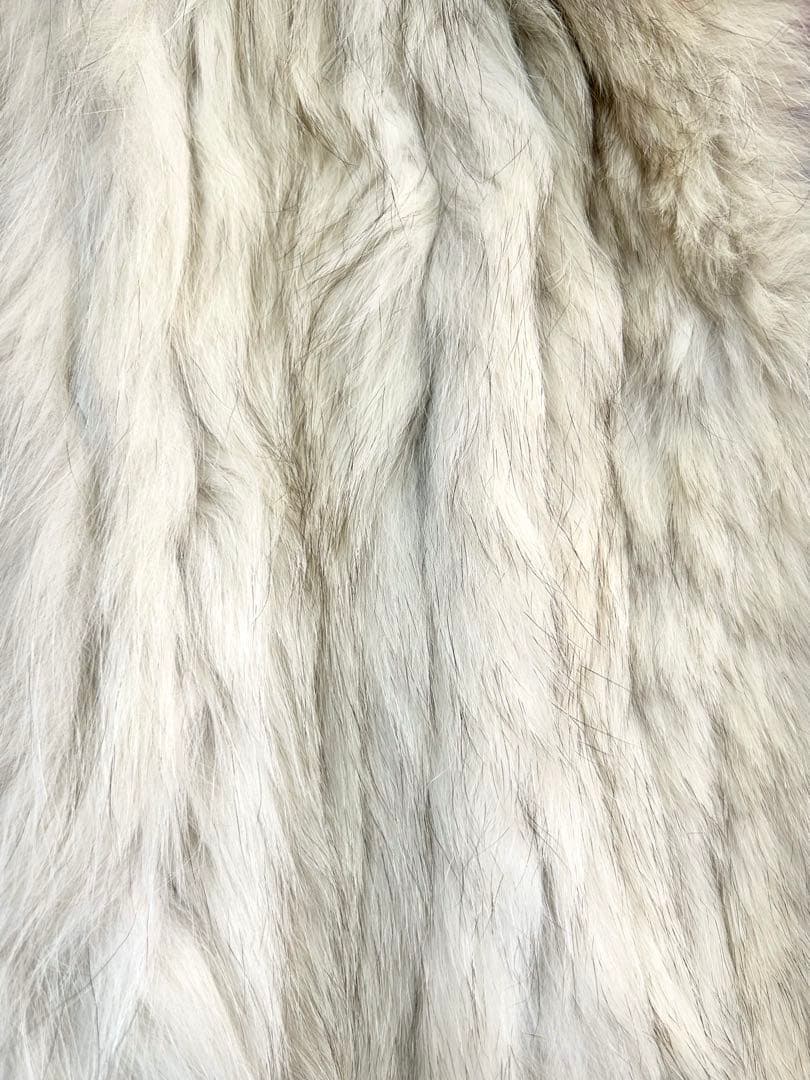 ブルーフォックス リアルファーコート