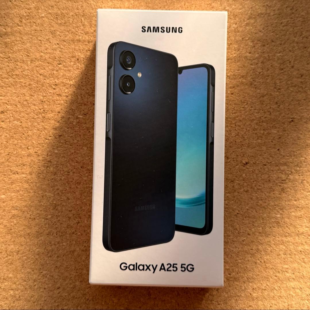Galaxy A25 5G ブルー　ギャラクシー　未使用品