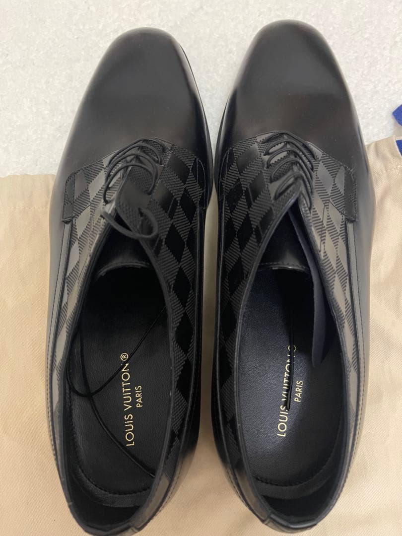 LOUIS VUITTON ダミエデザイン ドレスシューズ
