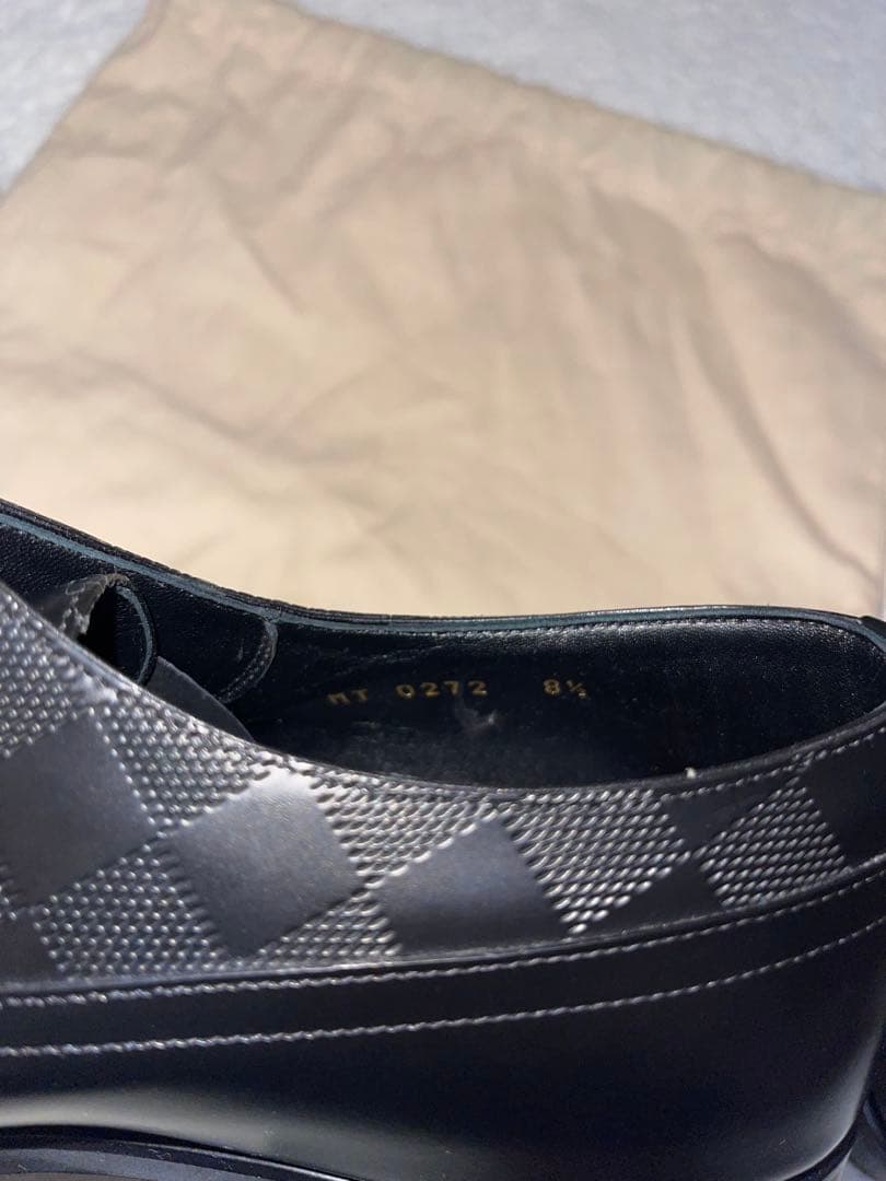 LOUIS VUITTON ダミエデザイン ドレスシューズ