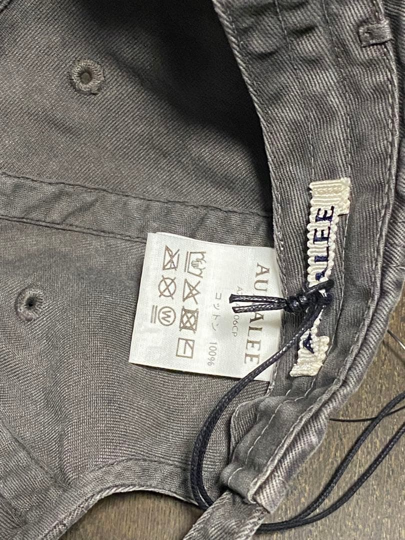 【新品未使用】AURALEE CAP KIJIMATAKAYUKI キャップ