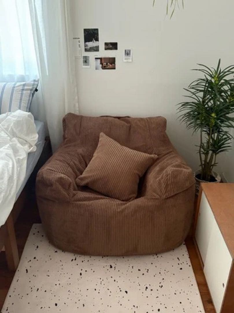 【新品】LOOSY 1人掛けビーズソファ