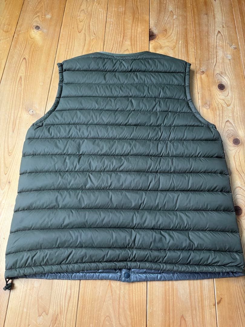 DANTON ダウンベスト 42 オリーブグリーン
