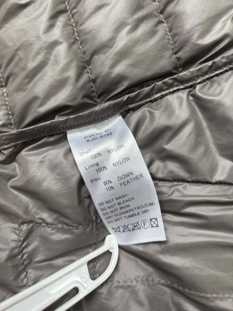 DANTON ダウンベスト 42 オリーブグリーン