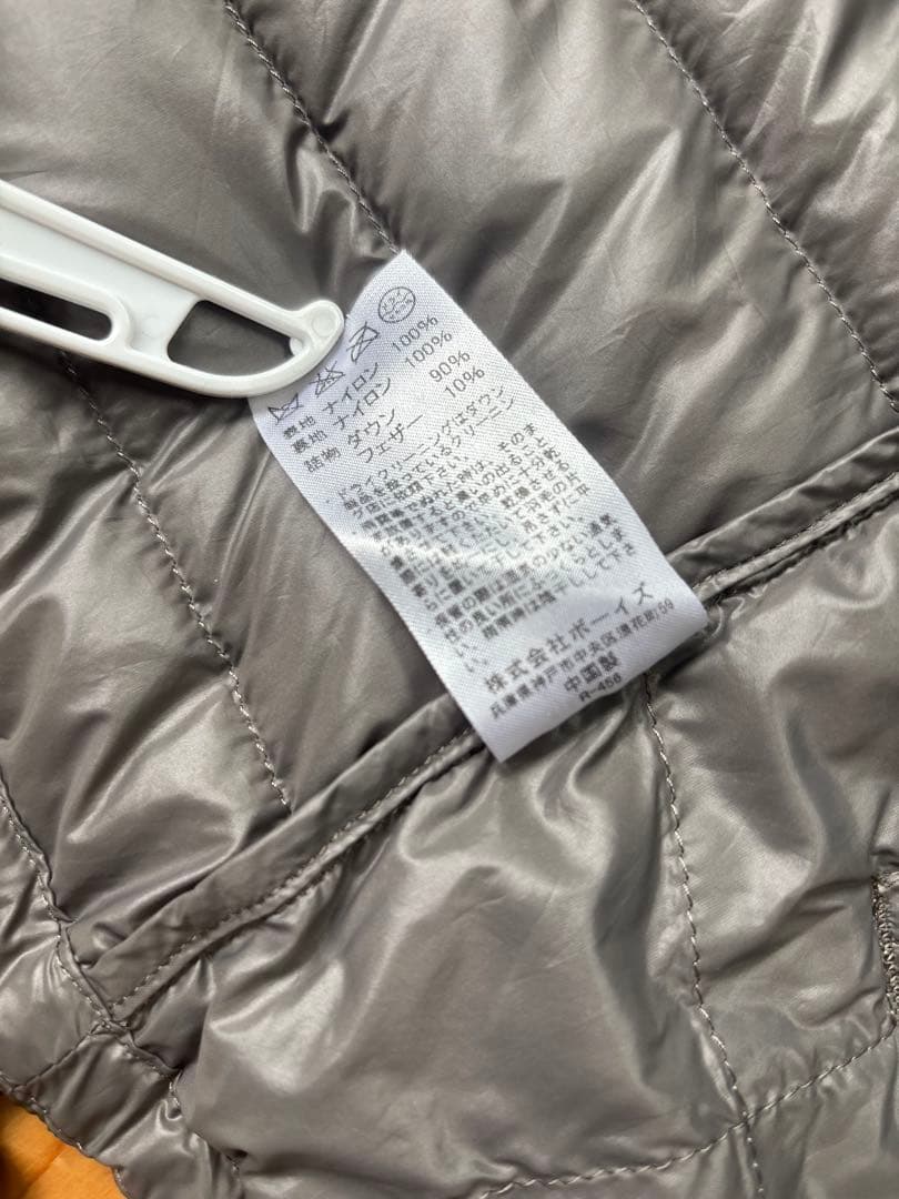 DANTON ダウンベスト 42 オリーブグリーン