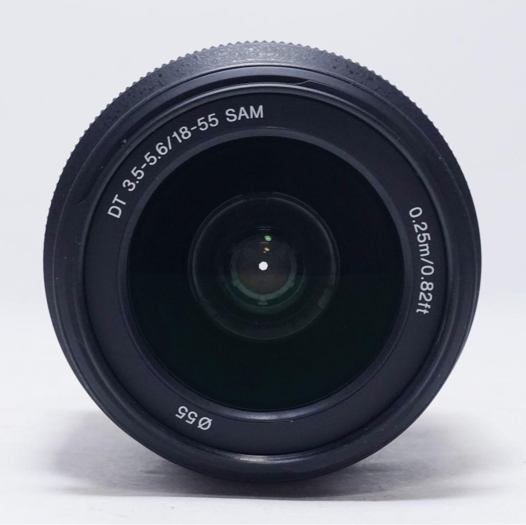 動作確認済 美品 SONY DSLR-A100 α100 18-55mm レンズ