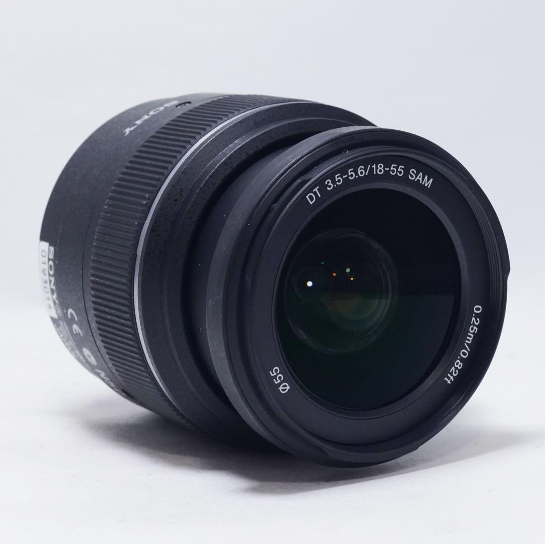 動作確認済 美品 SONY DSLR-A100 α100 18-55mm レンズ