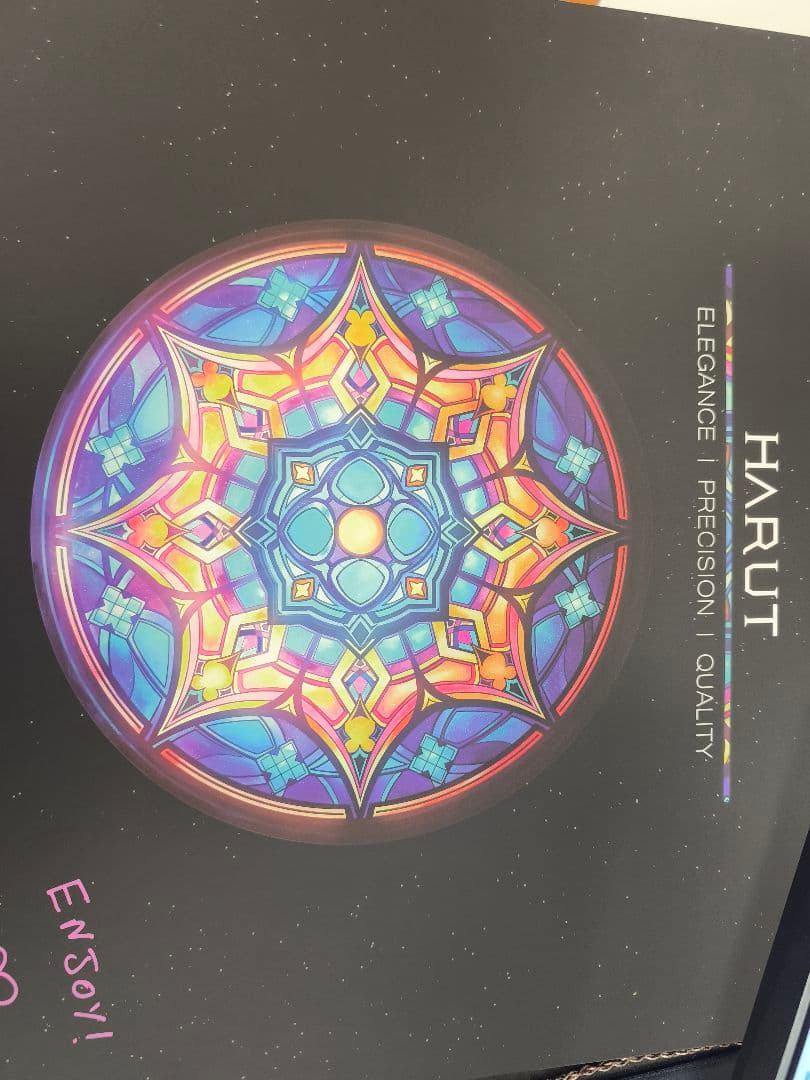 Lock-On HARUT　ガラスマウスパッド　世界300個限定版