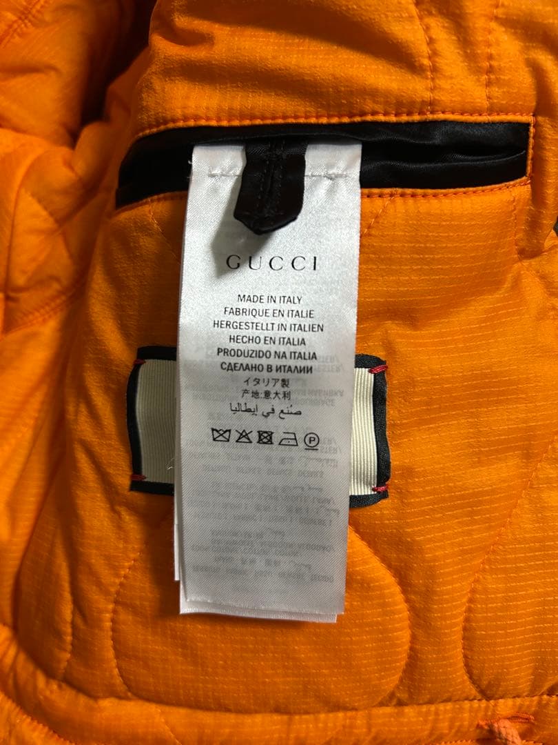 GUCCI ミリタリージャケット 昆虫刺繍 サイズ48