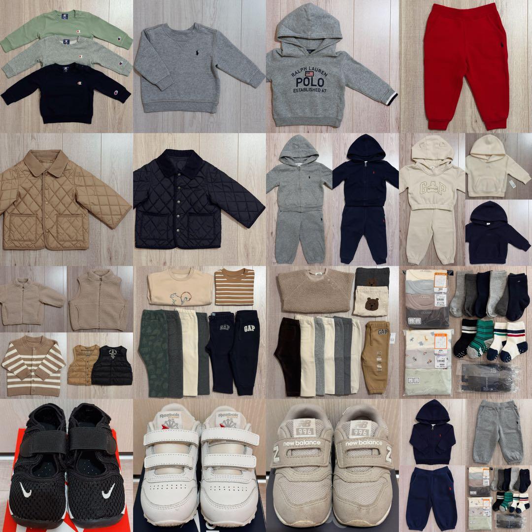 総額20万円以上　ベビー服　80　子供服　秋服冬服　男の子　まとめ売り　おまけ付