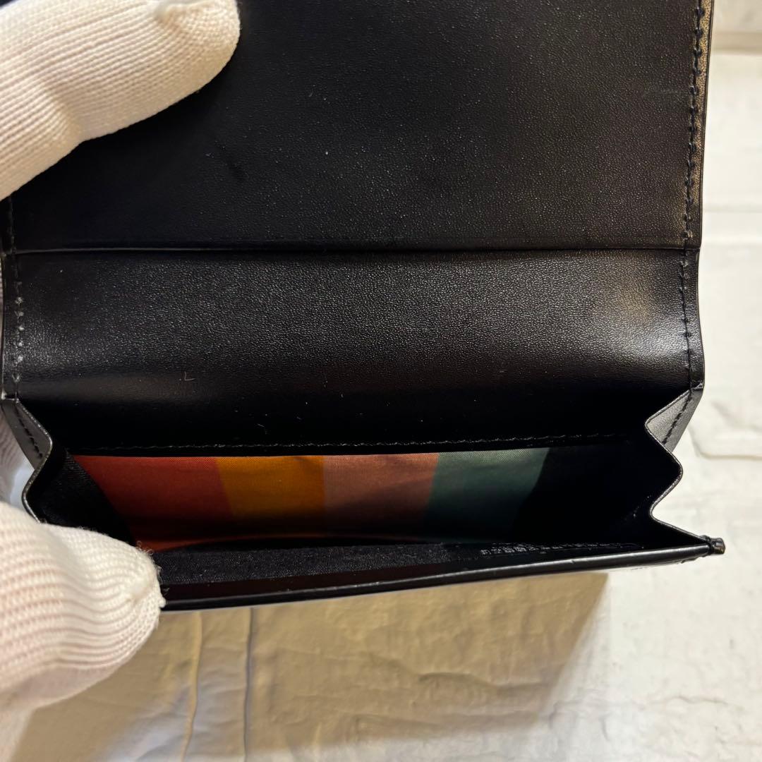 ✨Paul Smith シティエンボス　名刺入れ　新品未使用品　ブラック