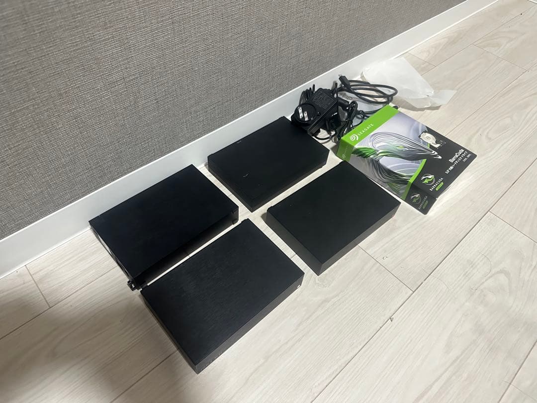 【美品】Buffalo HDD 20TB(4TB×3+8TB)バラ可