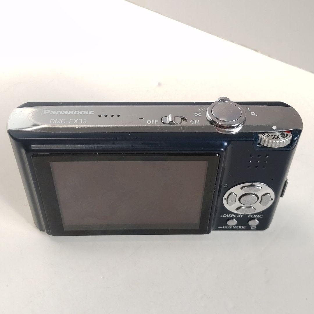 動作確認済み パナソニック LUMIX DMC-FX33 オールドコンデジ
